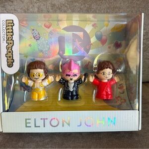 Fisher Price Little People Collector Elton John Special Edition Figure Set NEW